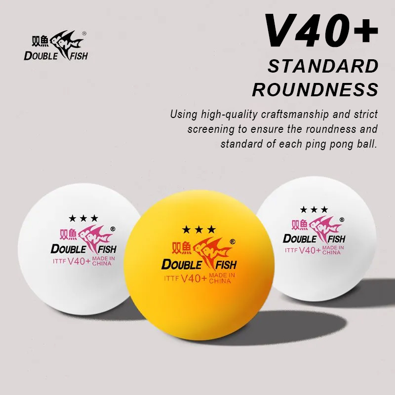 Table Tennis Animation - DOUBLE FISH 3 Star V40+ 30/50/100