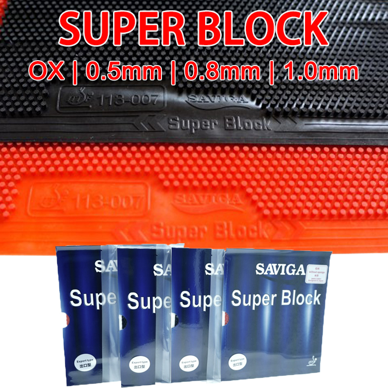Table Tennis Defense - SAVIGA SUPER BLOCK OX Guma do
