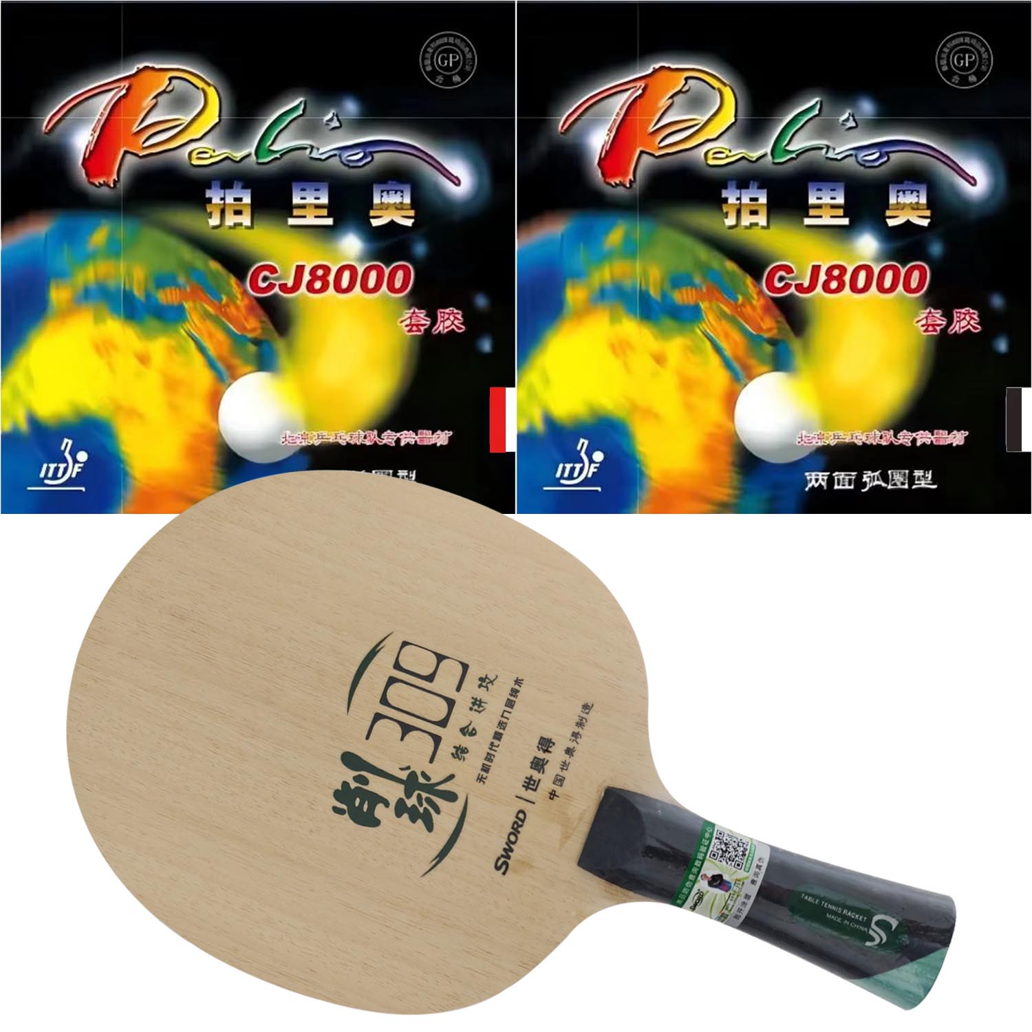 Pro Combo Racke Sword 309 Chop – Table Tennis Grip Types recenzja i cena