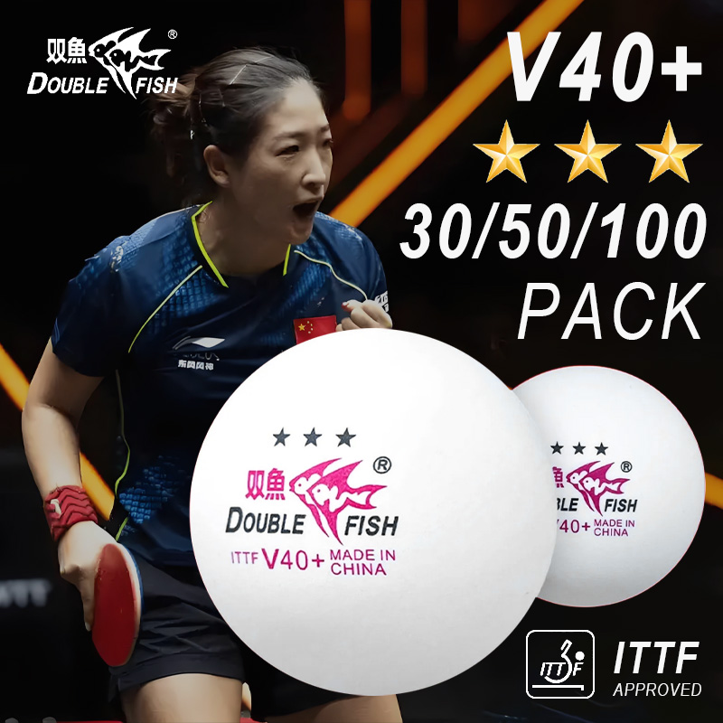 DOUBLE FISH 3 Star V40+ 30/50/ – Table Tennis Animation recenzja i cena